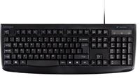 Toetsenbord kensington pro fit wasbaar usb-a zwart