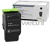 Lexmark 78C0X10 zwart