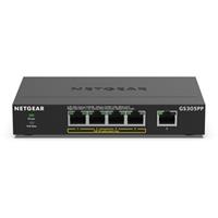 Netgear PoE Switch GS305PP, 5-poorts