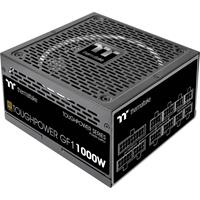 ThermalTake PS-TPD-1000FNFAGE-1. Totaal vermogen: 1000 W, AC-ingangsspanning: 100 - 240 V, Piekvermogen: 1200 W. Motherboard power connector: 24-pin ATX, Lengte stroomkabel moederbord: 60 cm, Lengte S