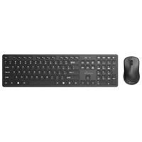 MediaRange MROS107 Tastatur-Maus-Set kabellos schwarz