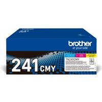 Brother TN-241CMY tonercartridge 3 stuk(s) Origineel Cyaan, Magenta, Geel