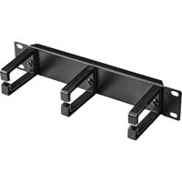 RF-4746652 10 inch Kabelhouder Vast inbouw Geschikt voor kastdiepte: vanaf 300 mm Zwart