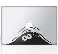 Laptopsticker Glurende Monster