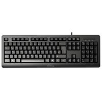 MediaRange Corded keyboard, QWERTZ, black