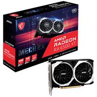 MSI Gaming Videokaart AMD Radeon RX 6500 XT Mech 2X Overclocked 4 GB GDDR6-RAM PCIe x16 HDMI, DisplayPort