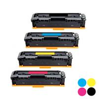 IVOL vervangende toner set voor Canon 054H - Cyaan, Geel, Magenta, Zwa