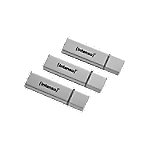 3 Intenso USB-Sticks Alu Line silber 16 GB