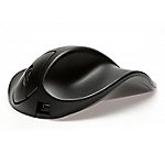 USB Maus BakkerElkhuizen HandShoeMouse Wireless, 1500 dpi, 2 Tasten + Scrollrad, USB 2.0, für Linkshänder, Größe L