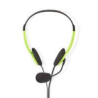 Nedis Pc-headset - Groen - 2.00 M