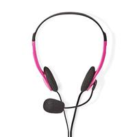 Nedis Pc-headset - Roze - 2.00 M