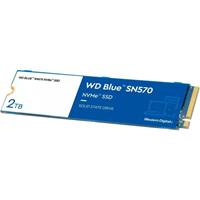 Western Digital »Blue SN570 NVMe™« interne SSD (2 TB) 3500 MB/S Lesegeschwindigkeit, 3500 MB/S Schreibgeschwindigkeit