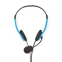 Pc-headset - Blauw - 2.00 M
