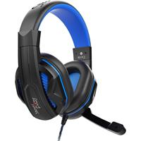 Steelplay HP41 Over Ear headset Gamen Stereo Zwart/blauw Volumeregeling, Microfoon uitschakelbaar (mute)