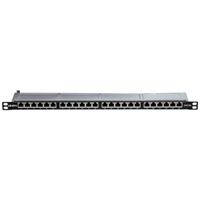 LINDY 24 Port Netzwerk-Patchpanel CAT 6a 0.5 HE