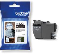 Brother Brother Tintenpatrone LC-422BK Schwarz (ca. 550 Seiten)