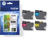 Brother Original LC-422XL Druckerpatronen - 4er Multipack (LC422XLVAL)