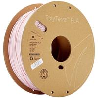 Polymaker 70867 PolyTerra PLA Filament PLA kunststof Gering kunststofgehalte 1.75 mm 1000 g Pastelroze 1 stuk(s)