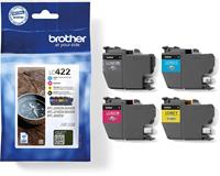 Brother LC-422 Druckerpatronen - 4er Multipack (LC422VAL)