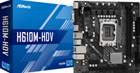 ASROCK H610M-HDV - Moederbord - Micro-ATX - LGA1700 - H610 - Realtek