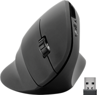 Speedlink PIAVO Ergonomic Vertical Mouse - Wireless, rubberblack