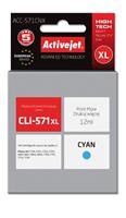 ActiveJet Supreme - Inktpatroon Dye-based cyan