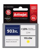HP (Hewlett Packerd) Zonder Chip ActiveJet AH-903YRX INK voor HP-printer; HP 903XL T6M11AE-vervanging; Premie; 12 ml; geel
