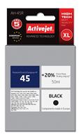 Activejet Activejet AH-1645. Black ink type: Inkt op pigmentbasis, Volume zwarte inkt: 50 ml