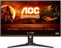 AOC G2 24G2SPAE/BK LED display 60,5 cm (23.8 ) 1920 x 1080 Pixels Full HD Zwart, Rood