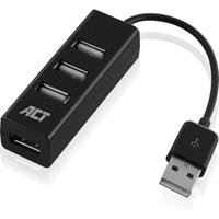 USB Hub 2.0, 4x USB-A, mini