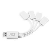 ACT USB 2.0 Hub 4 port spider model