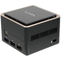 ecs LIVA Q3 Plus Mini PC AMD V1605B (4 x 2.0GHz / max. 3.6GHz) 8GB RAM 128GB eMMC Ohne Betriebssyste