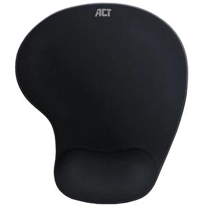 Act AC8010 Ergonomische Muismat | Polssteun | Zwart