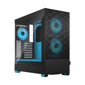 Fractal Design Pop Air RGB - Cyan Core TG Clear Tint