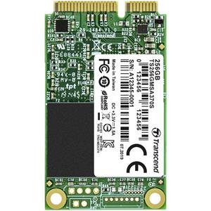 Transcend 256 GB mSATA SSD harde schijf SATA 6 Gb/s Retail TS256GMSA370S