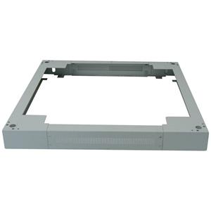 Intellinet 712828 19 inch Patchkast-sokkel Geschikt voor kastdiepte: 1000 mm Grijs (RAL 7035)