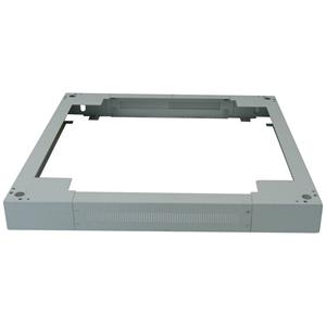 Intellinet 712811 19 inch Patchkast-sokkel Geschikt voor kastdiepte: 800 mm Grijs (RAL 7035)