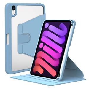 Waltz Draaibare iPad Mini 6 Hoes - 8.3 inch - Blauw