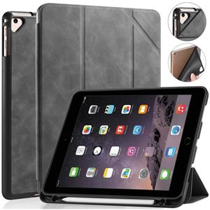 Smartcover Bookcase Hoes iPad 2017 5e Gen / iPad 2018 6e Gen - 9.7 inch - Grijs