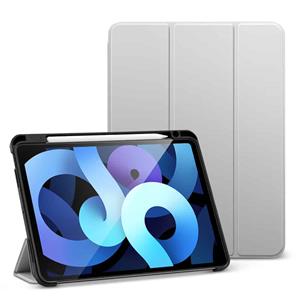Smartcase Hoes iPad Air 5 - iPad Air 4 - 10.9 inch met Pencilhouder - Grijs