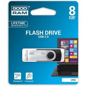 Goodram Uts20080k0r118gb uts2 black usb 20