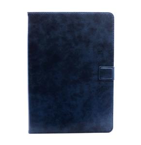 RV Leren Boekmodel Hoes iPad Pro 12.9 inch 2020 - Donkerblauw