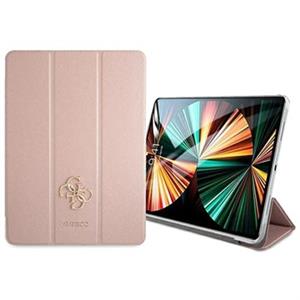 Guess Saffiano iPad Pro 12.9 (2021) Folio Hoesje - Roze