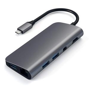 Satechi USB-C Multimedia Adapter grau