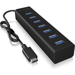 Icybox USB 3.0 IB-HUB1700-C3 7-Port Hub