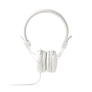 Nedis Bedrade On-ear Koptelefoon - Wit - 1.20 M