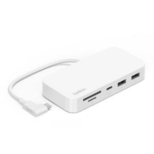 Belkin Belkin USB C 6-in-1 Multiport-Hub mit Halter