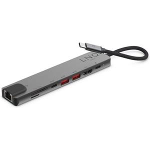 BIGBUY TECH Hub Usb Lq48010 8in1 Schwarz