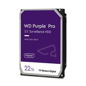 WD Purple Pro 221PURP - hard drive - 22 TB - surveillance smart video - SATA 6Gb/s Festplatten - 22 TB - 3.5" - 7200 rpm - SATA-600 - cache