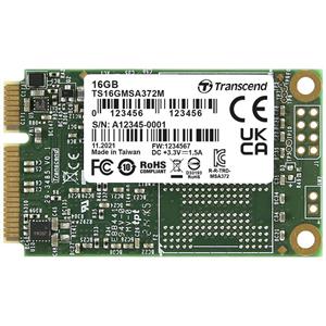 Transcend MSA372M 16 GB mSATA SSD harde schijf SATA III Retail TS16GMSA372M